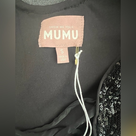 SHOW ME YOUR MUMU Kitty Catsuit in Midnight Glitz fully sequined size small NWT - Picture 14 of 16